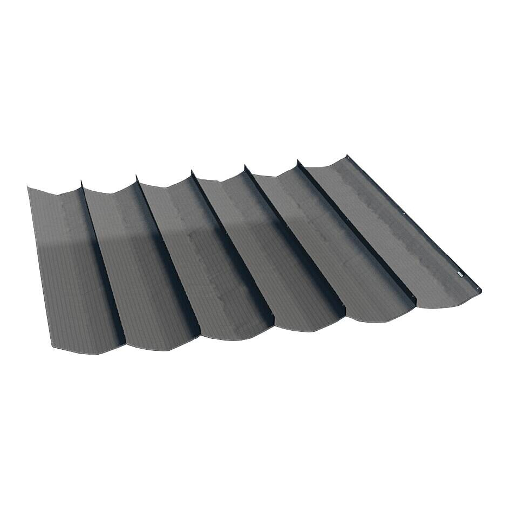 PLATINUM Faltsonnensegel Coolfit grau Polyethylen B/H/L: ca. 300x1x200 cm