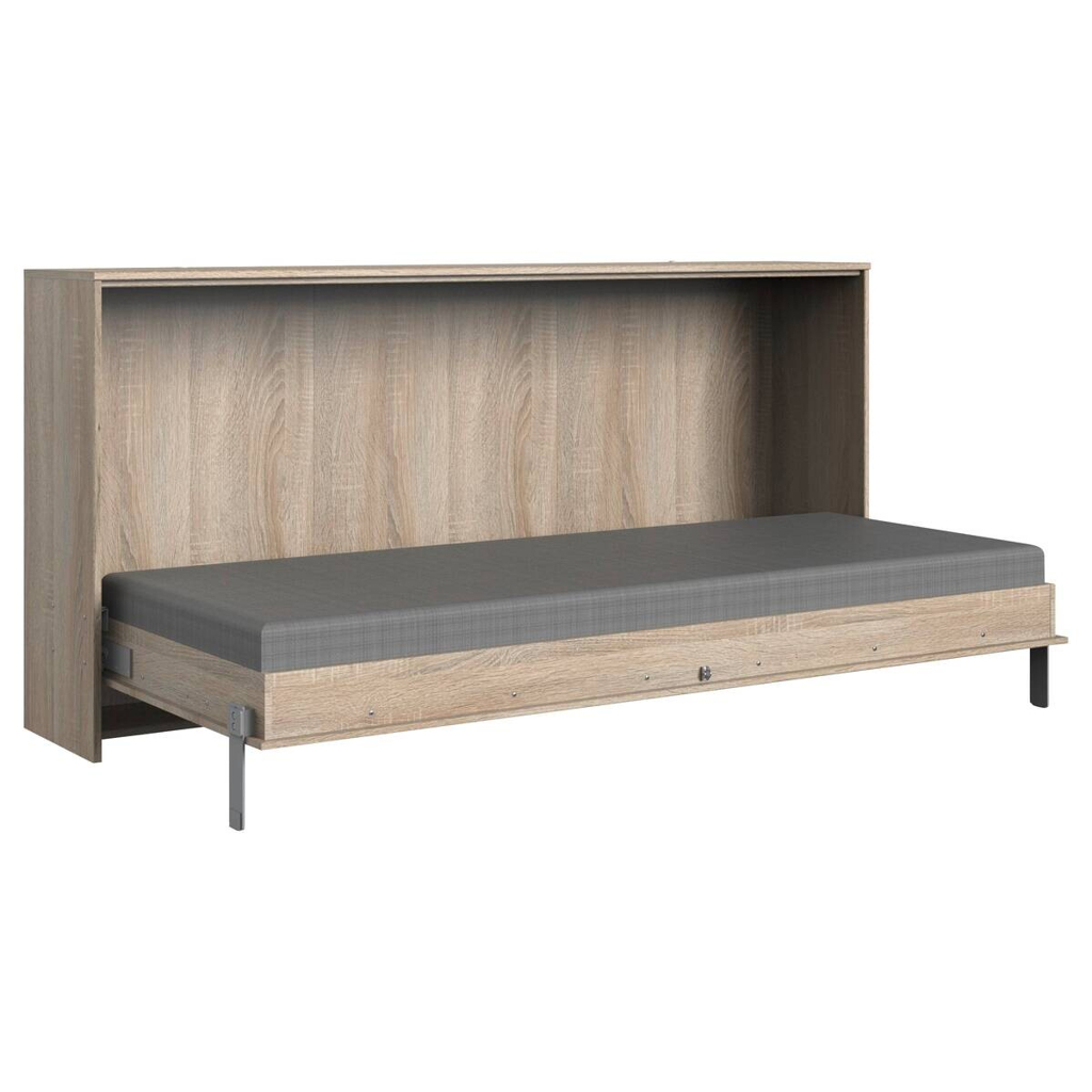 Klappbett Juist Eiche Sägerau Nachbildung Liegefläche B/L: ca. 90x200 cm