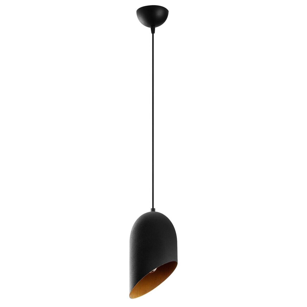 Opviq Pendelleuchte Kesik gold schwarz B/H/T/L/D: ca. 12x121x12x12x12 cm E27 1 Brennstellen