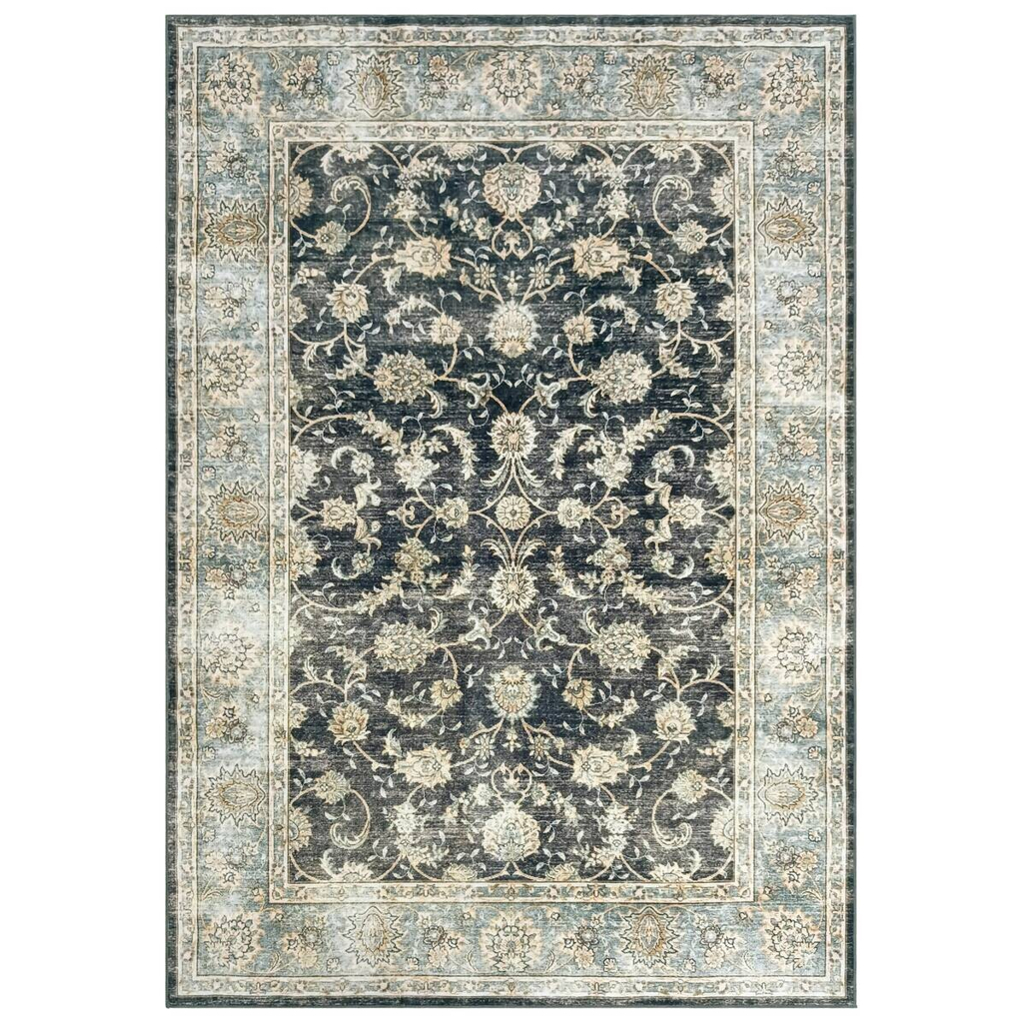 Teppich Silk grau B/L: ca. 120x160 cm