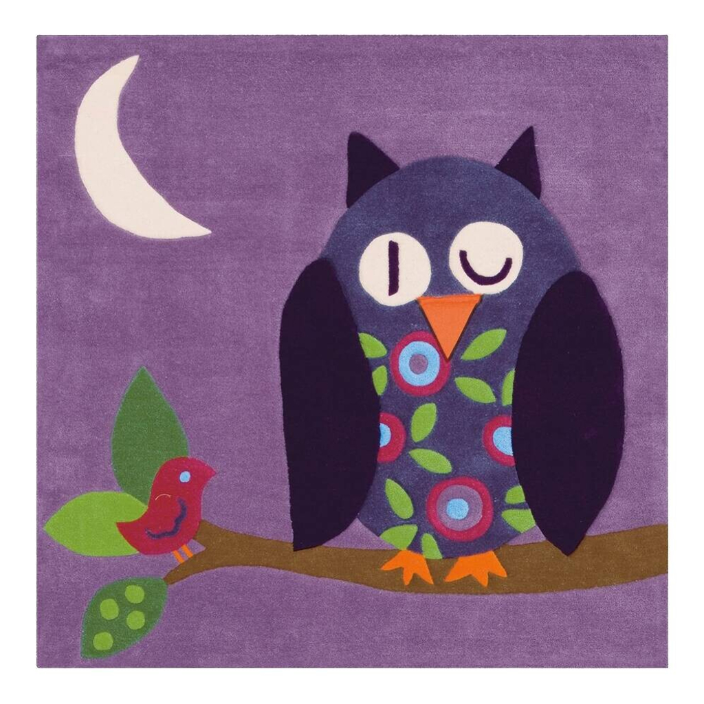 Arte Espina Kurzflorteppich Joy 4049 violett B/L: ca. 130x130 cm