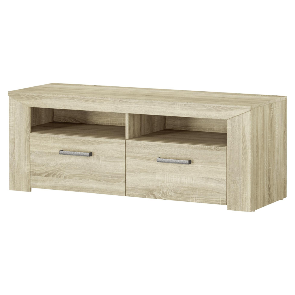 TV-Lowboard Lorenzo Eiche Sonoma Nachbildung B/H/T: ca. 130x49x44 cm