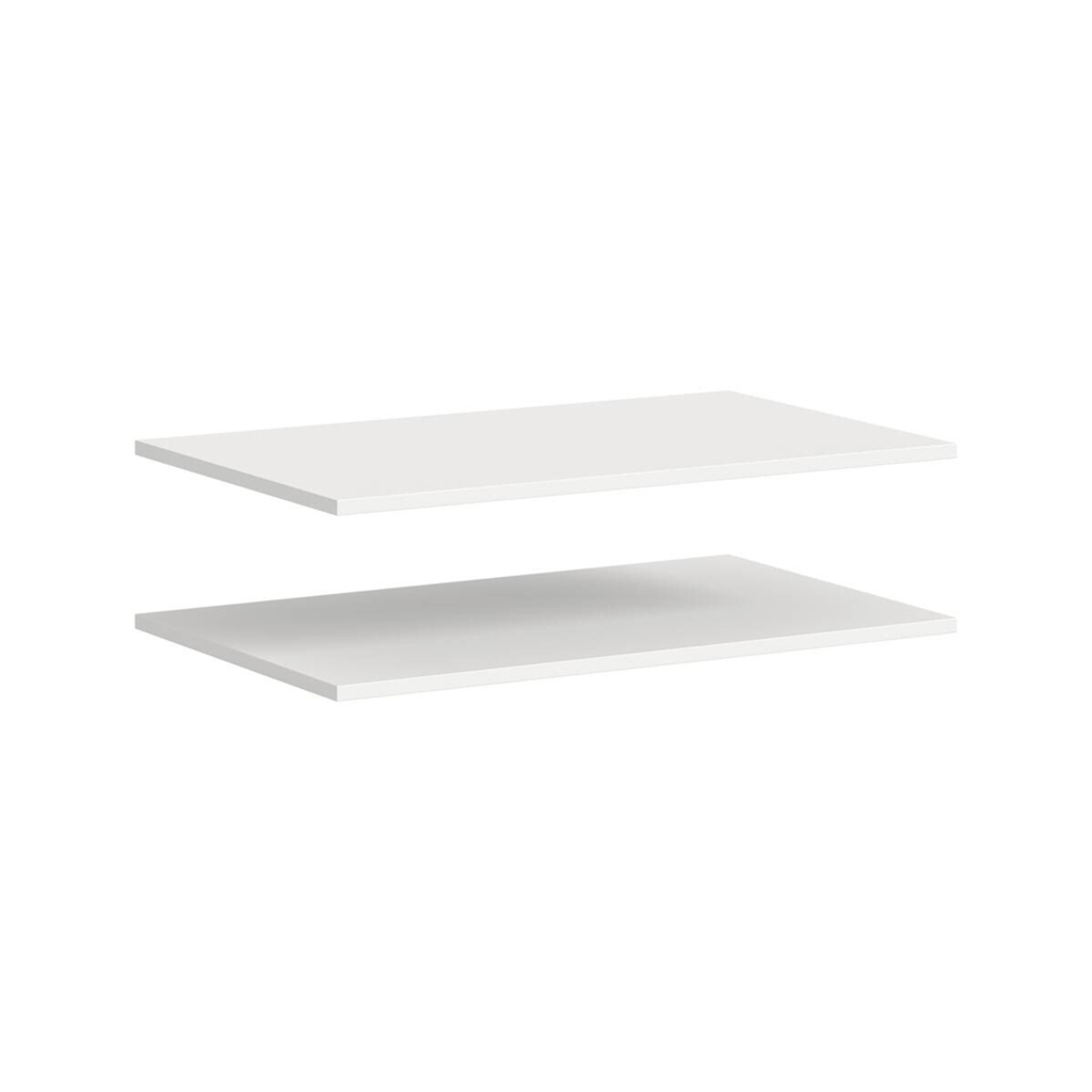 Einlegeböden-Set ZUBEHÖR 2er weiß B/H/T: ca. 78x2x48 cm