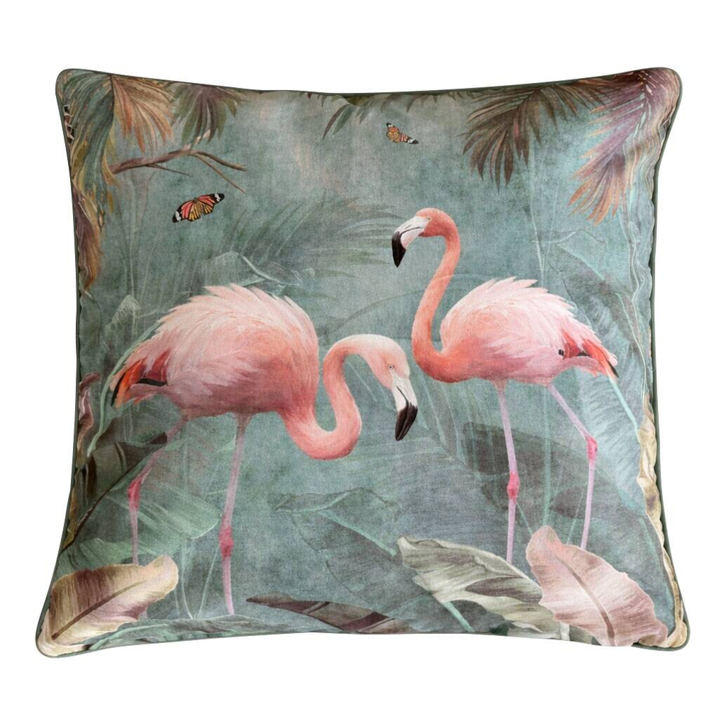 Dekokissen grün Polyester B/L: ca. 60x60 cm
