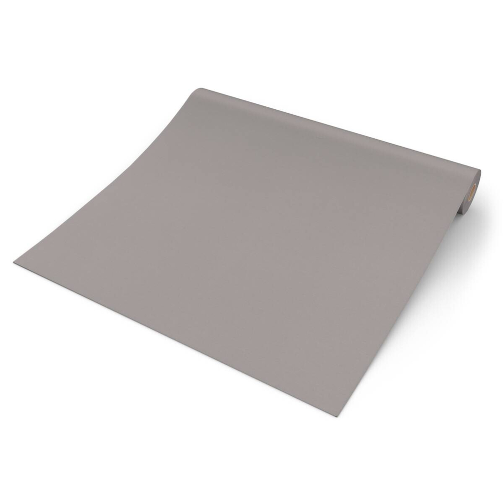 Vliestapete Uni grau B/L: ca. 53x1005 cm
