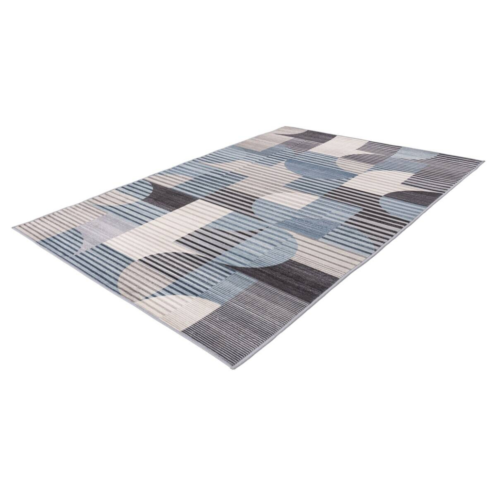 Kayoom Teppich Bluster 425 blau B/L: ca. 200x290 cm