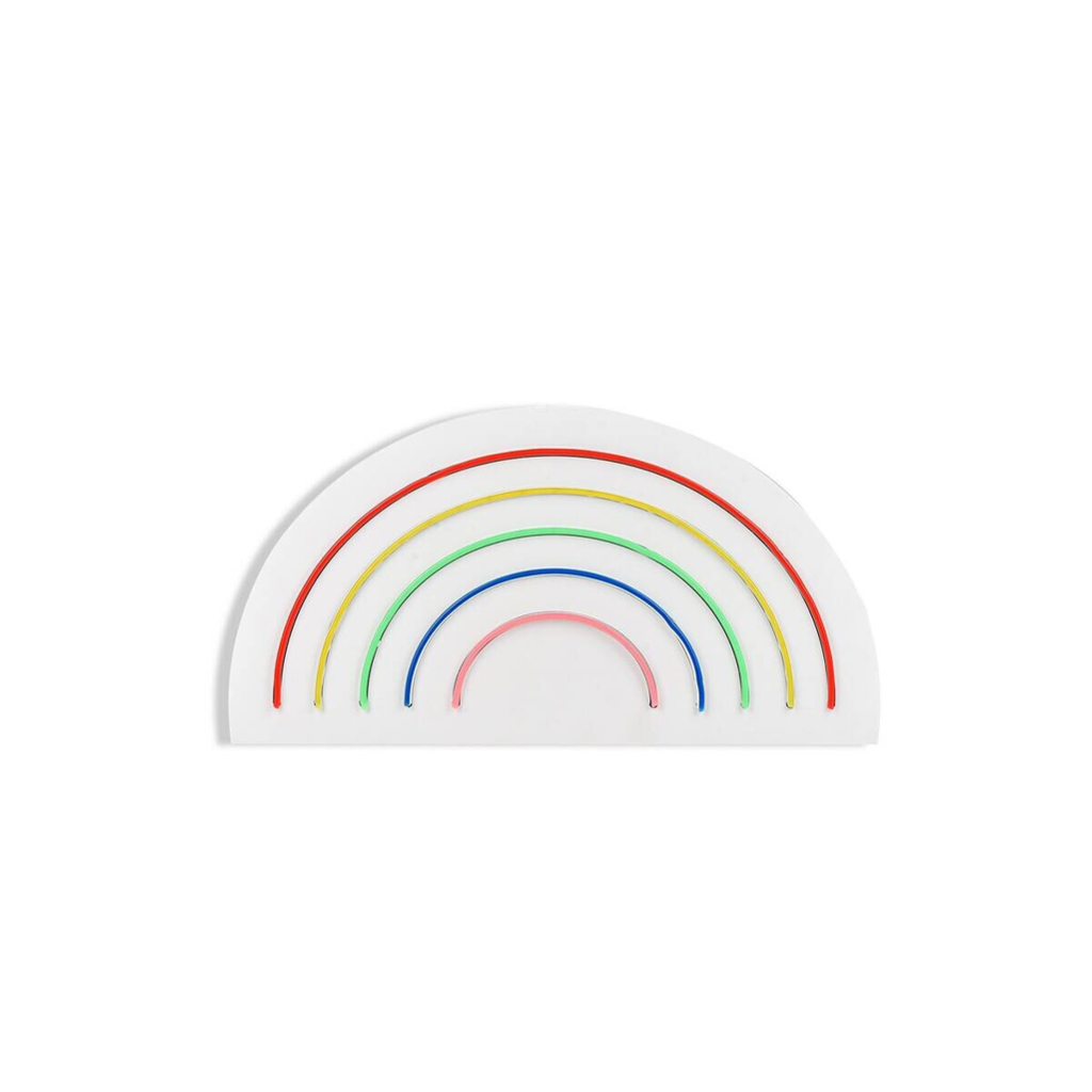 Opviq LED-Wandleuchte mehrfarbig PVC B/H/T/L: ca. 50x26x2x50 cm