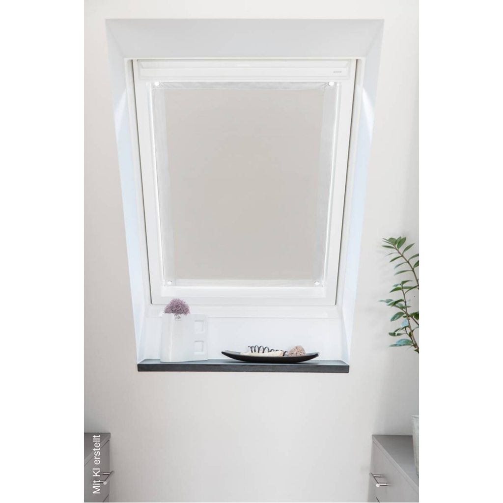 LICHTBLICK Dachfenster-Sonnenschutz beige B/L: ca. 59x118,9 cm