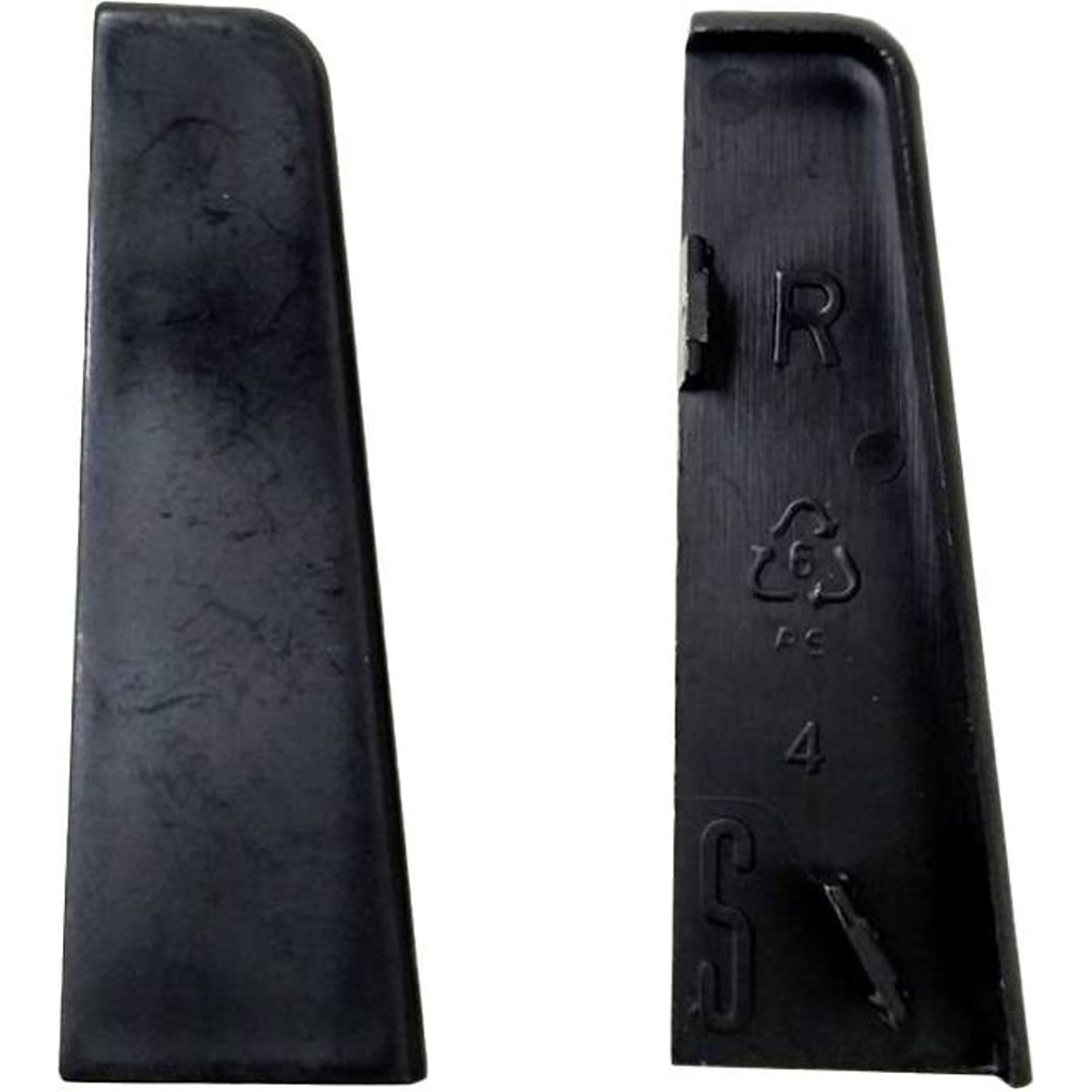 Endkappe schwarz L/B/H: ca. 1x1x5,8 cm