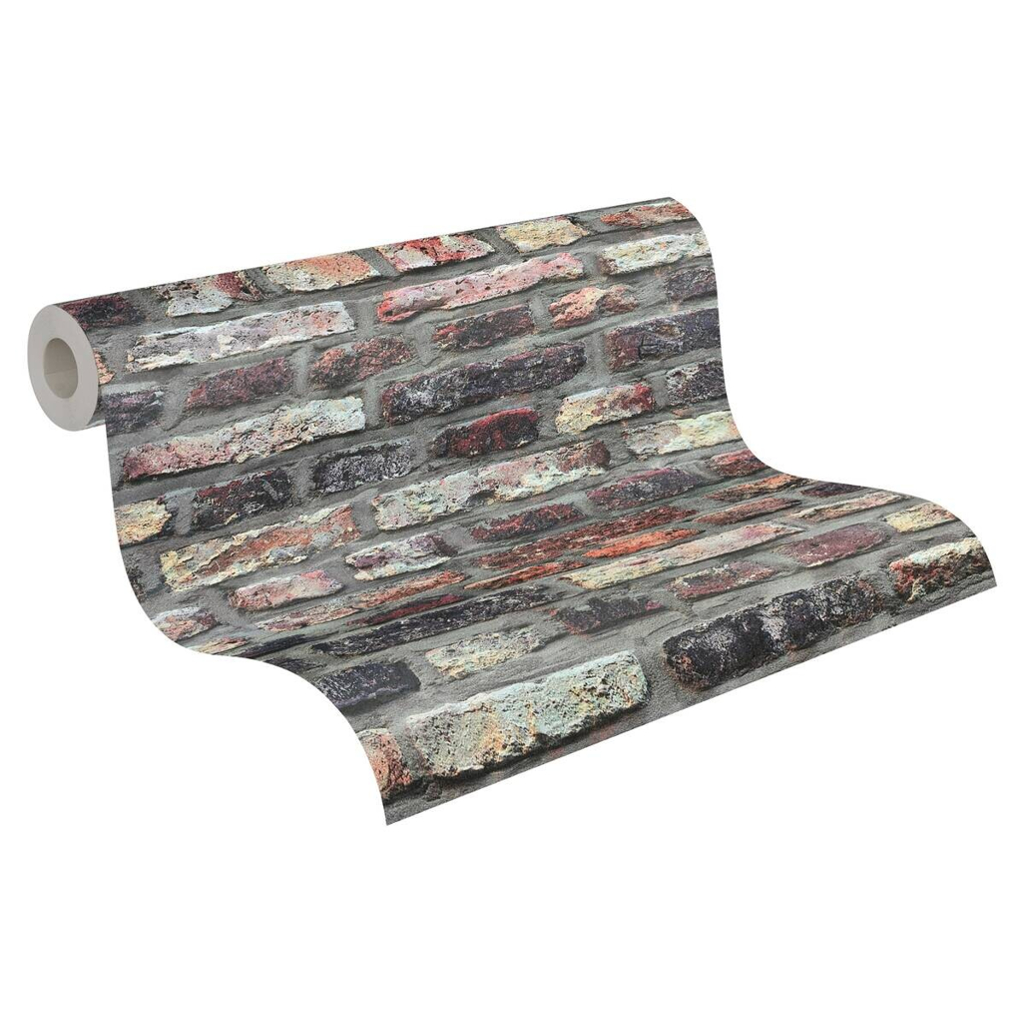 A.S.Creation Vliestapete beige grau B/H/D: ca. 53x1005x8,5 cm