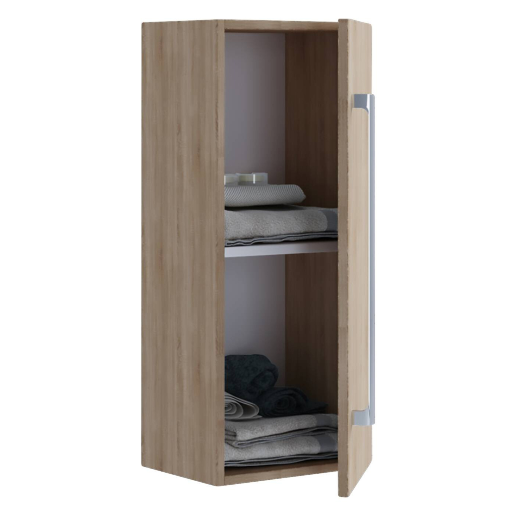 Midischrank Badinos Eiche Sonoma Nachbildung B/H/T: ca. 33x75x22 cm