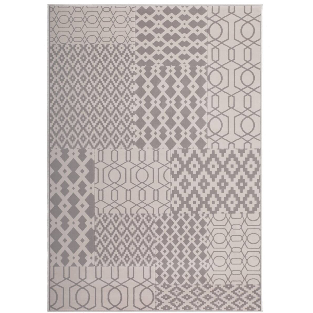 Kayoom Kurzflorteppich Lina 325 taupe B/L: ca. 80x150 cm
