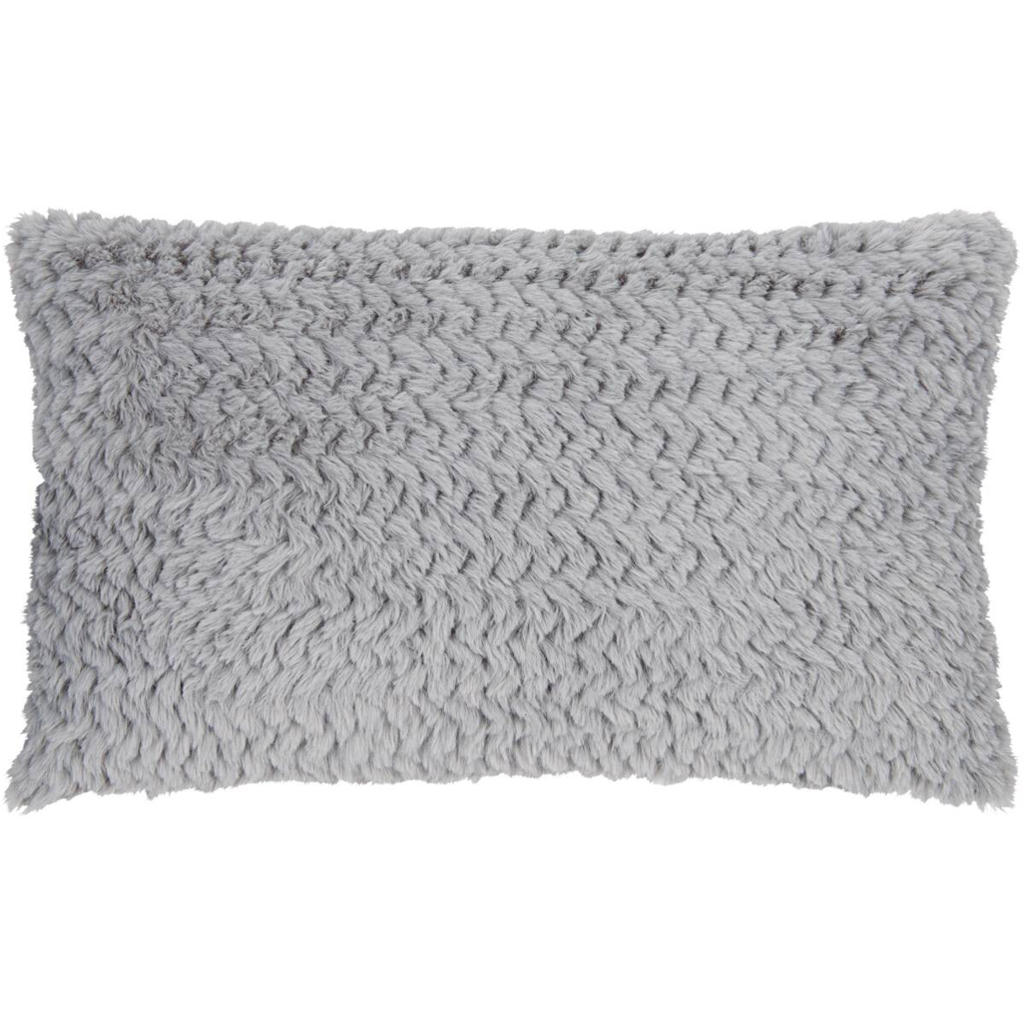 Dekokissen silber Polyester B/L: ca. 30x50 cm