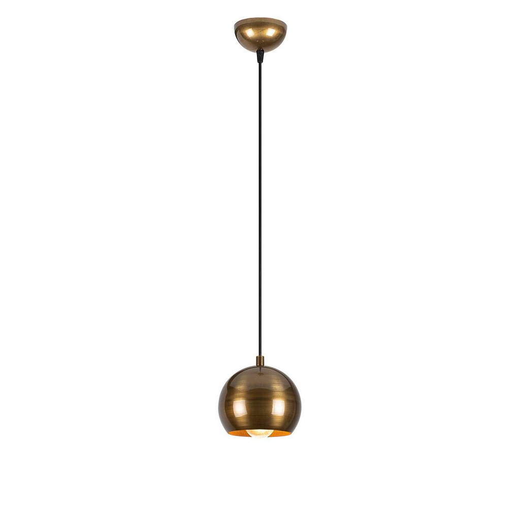 Opviq Pendelleuchte Berceste gold Eisen B/H/T/L: ca. 30x111x30x15 cm E27 1 Brennstellen