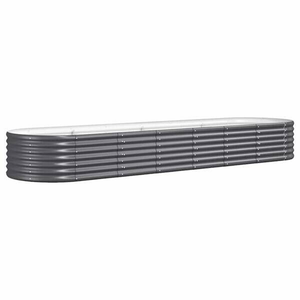 Hochbeet anthrazit Stahl B/H/L: ca. 80x36x296 cm