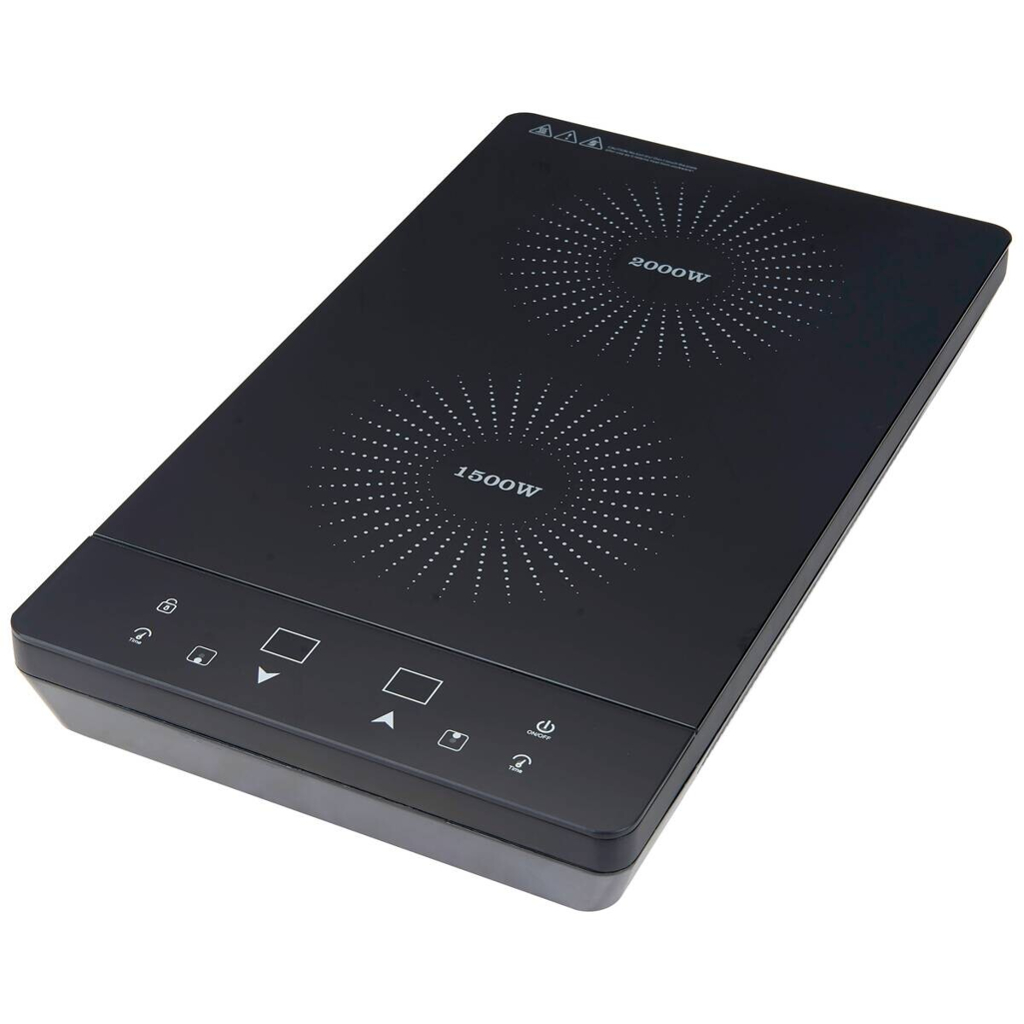 Emerio Induktions-Kochplatte  IP-133833.1 schwarz Kunststoff B/H/L: ca. 30x6,3x52 cm