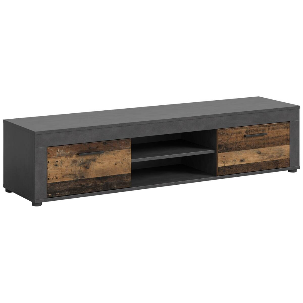 Lowboard Jam Matera Nachbildung Old Wood Nachbildung B/H/T: ca. 37x160x40 cm