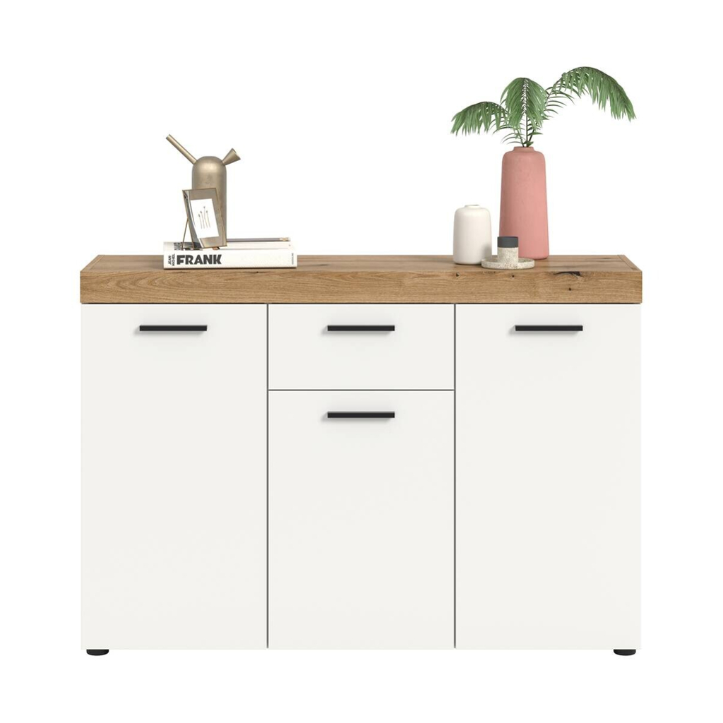 Sideboard Sunset weiß B/H/T: ca. 125x86x37 cm