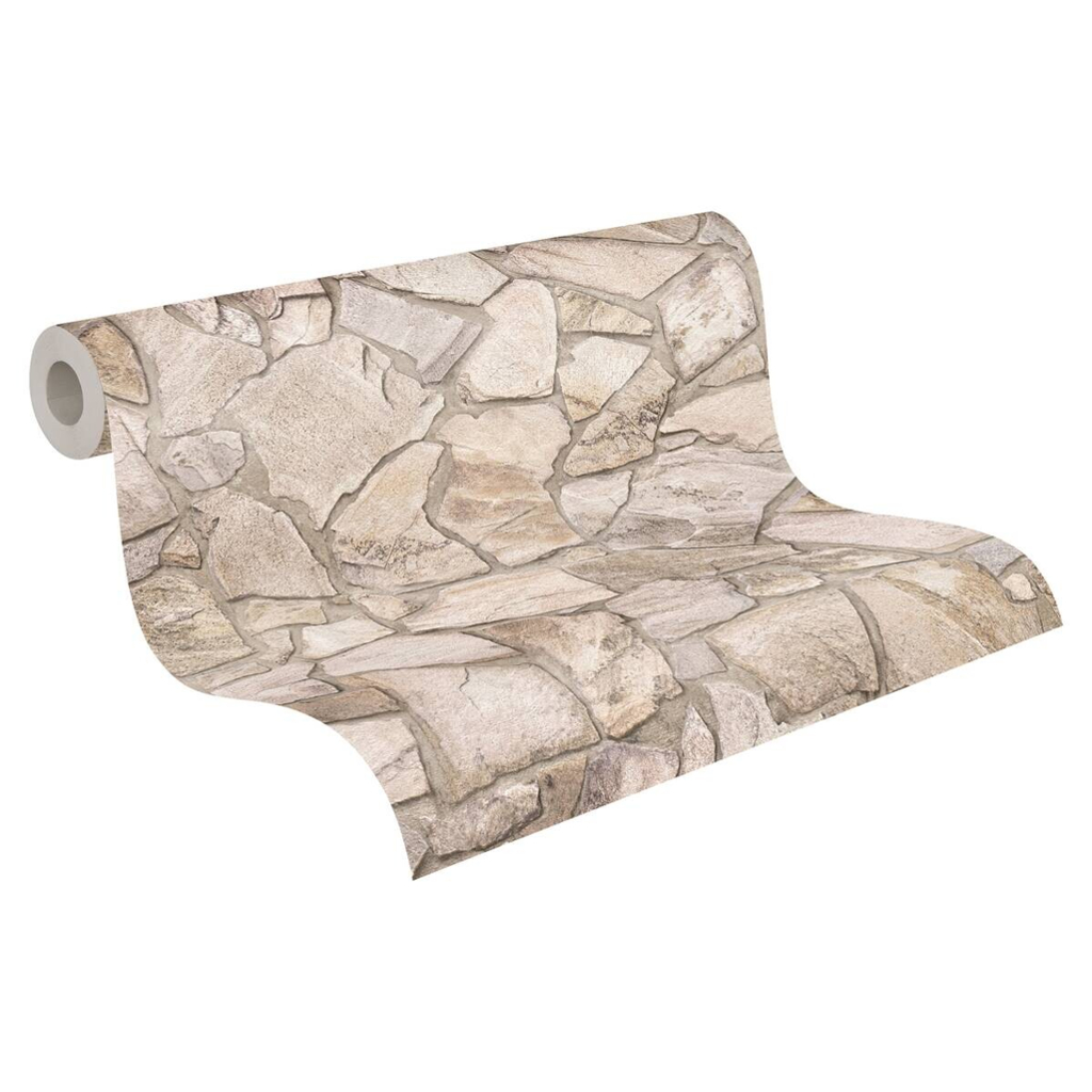 A.S.Creation Vliestapete braun grau B/H/D: ca. 53x1005x8,3 cm