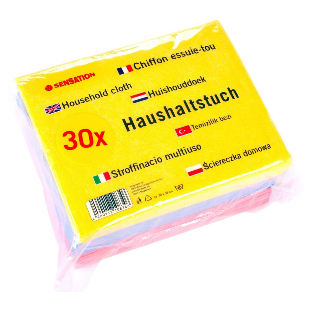 Reinigungstuch gelb B/L: ca. 30x38 cm