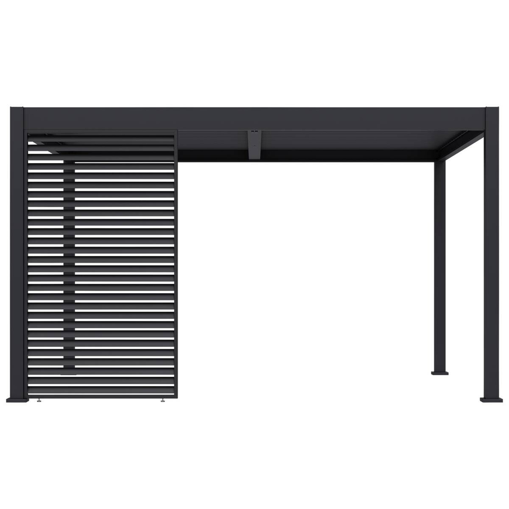 Paragon Outdoor Lamellen-Sichtschutz Grand Tuscan grau Aluminium B/H: ca. 135x234 cm