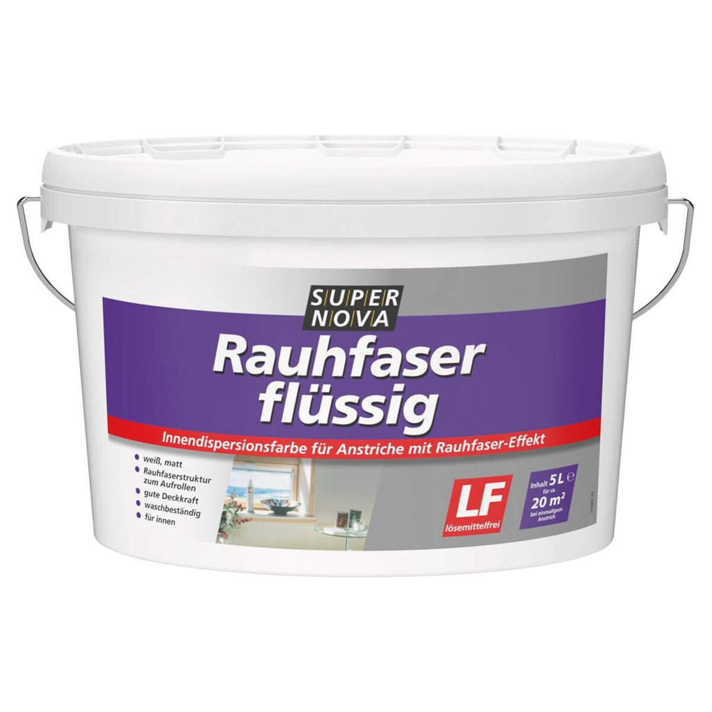 Flüssige Raufaser weiß ca. 5 l