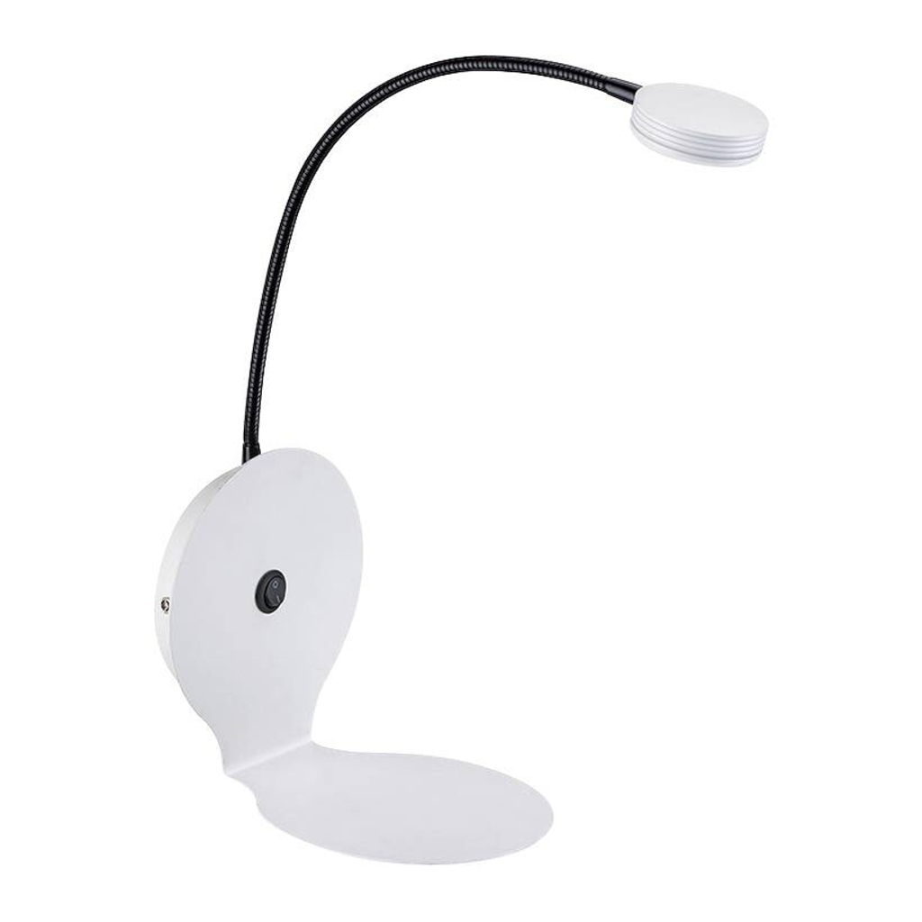 BRITOP Lighting Wandleuchte 5850102 weiß Metall H/D: ca. 40x15 cm 1 Brennstellen