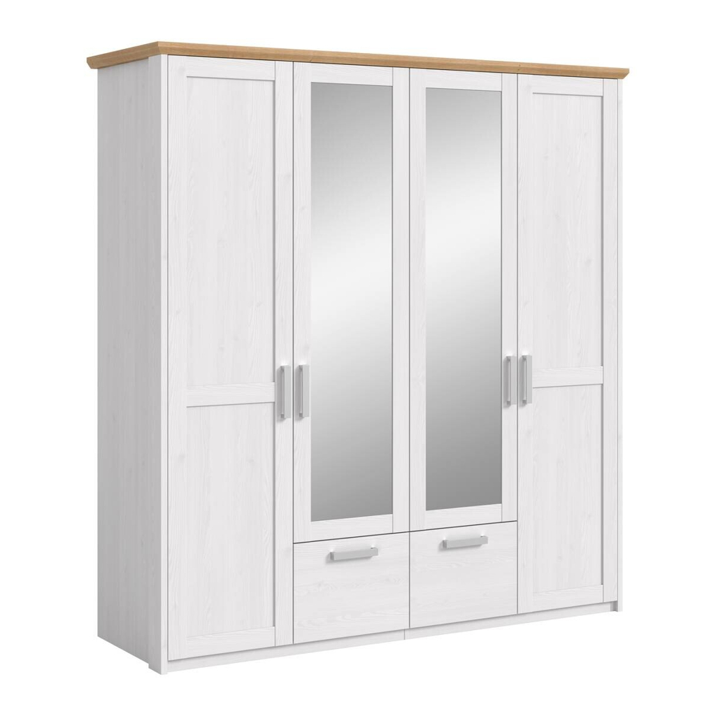 Kleiderschrank VERONA Sibiu Lärche Nachbildung Eiche Artisan Nachbildung B/H/T: ca. 188x200x61 cm