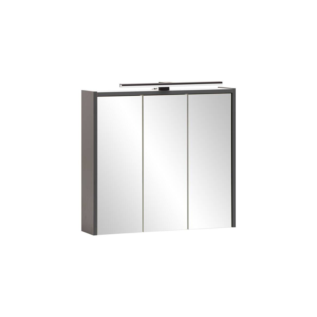 Spiegelschrank Palermo anthrazit B/H/T: ca. 65x62,7x16 cm