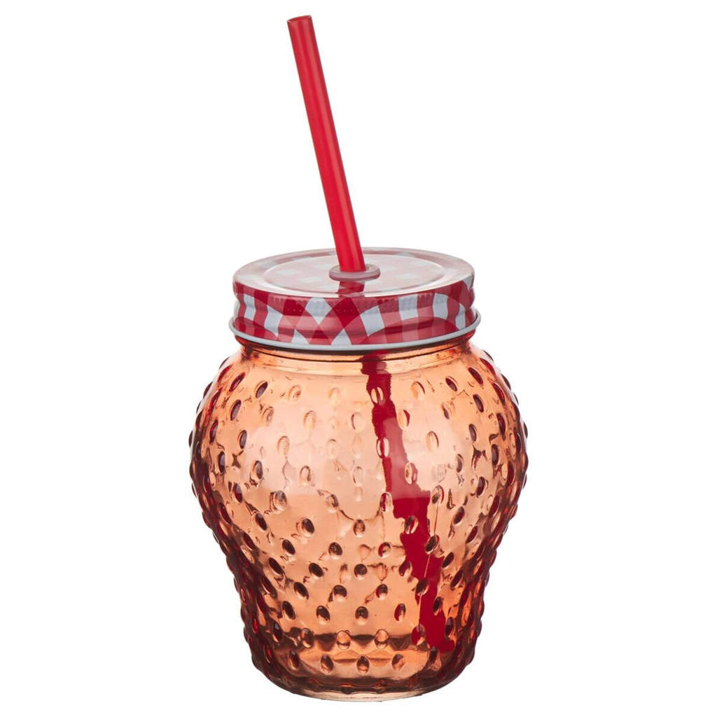 Trinkglas rot