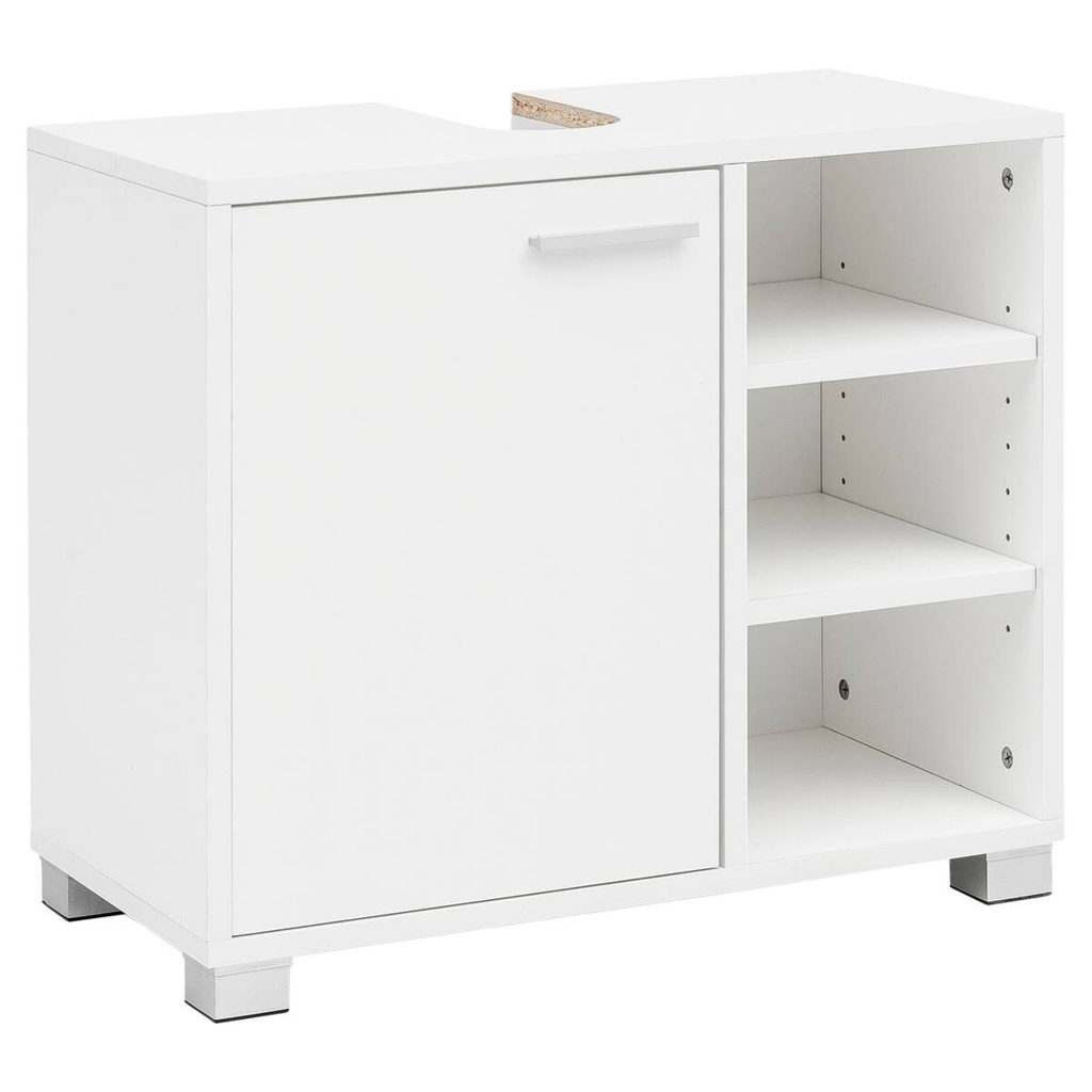 Waschbeckenunterschrank weiß B/H/T: ca. 32x55x60 cm