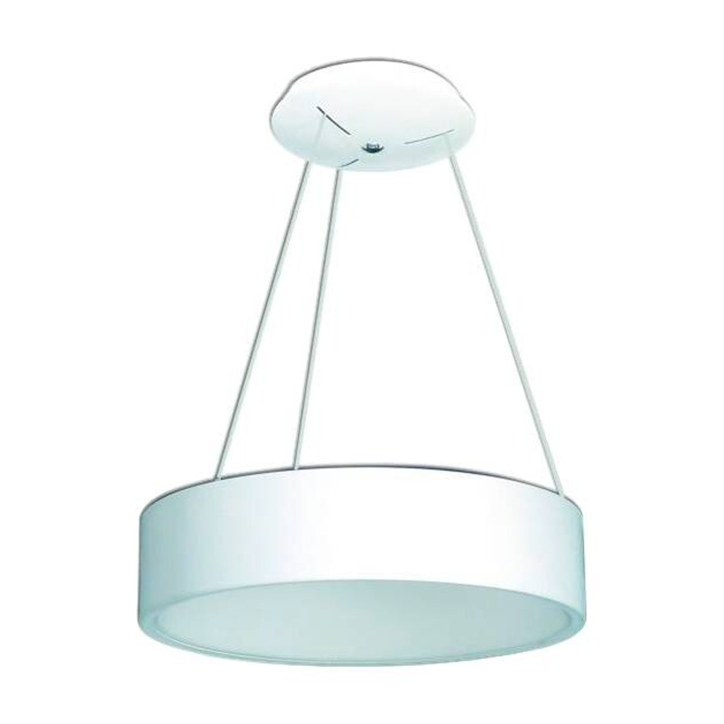 Näve Leuchten LED Pendelleuchte weiß Metall H/D: ca. 150x45 cm 1 Brennstellen