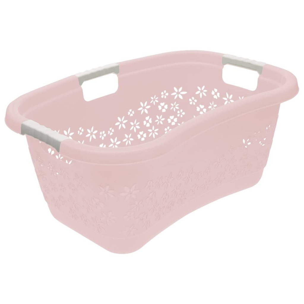 keeeper Wäschekorb pink B/H/L: ca. 45x28,5x65 cm