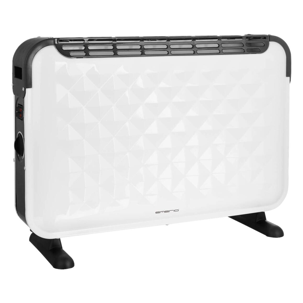 Sauber Konvektor Heizung CH-106492.3 schwarz weiß Metall B/H/L: ca. 20x41,8x57,5 cm ca. 2000 W