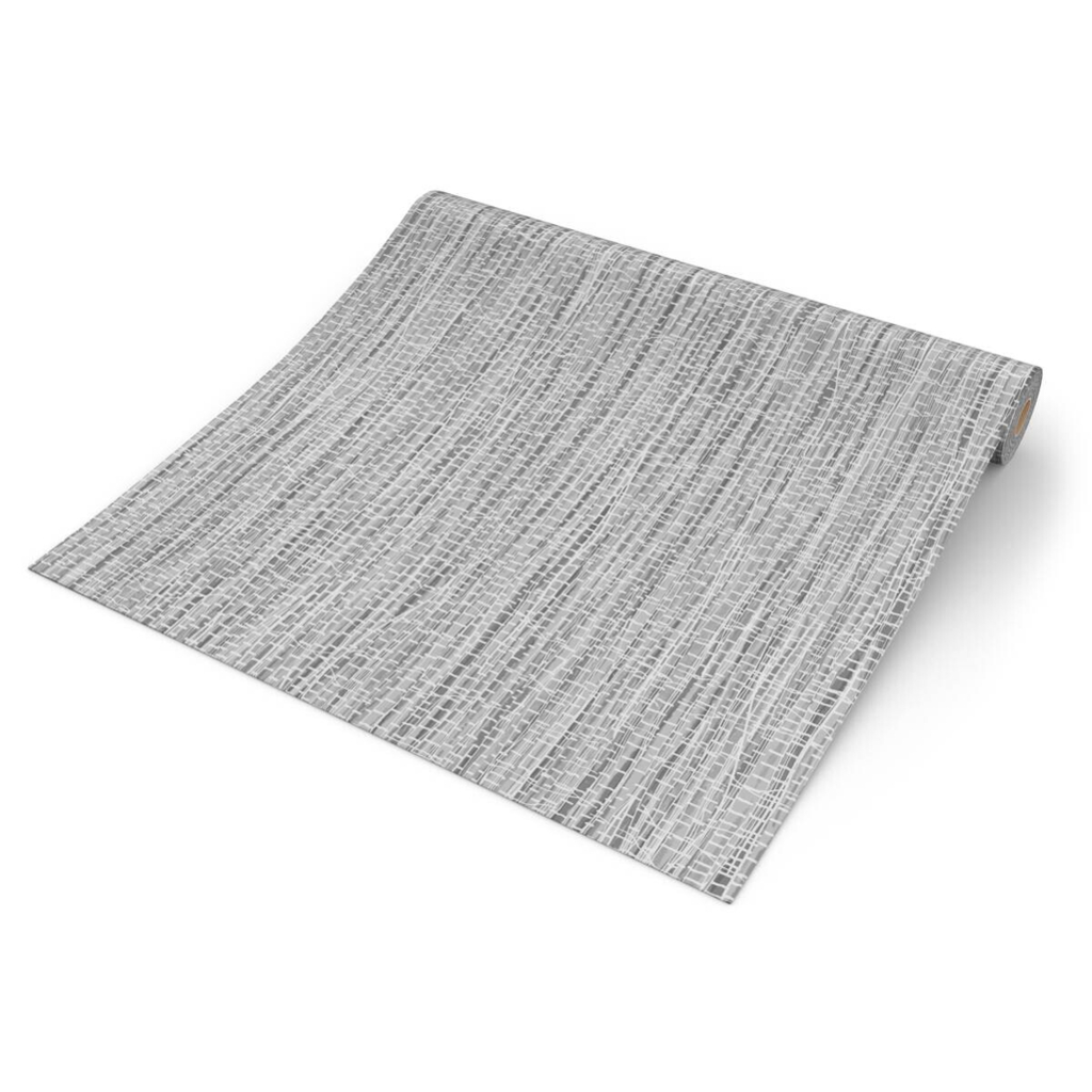 UGEPA Vliestapete Textiloptik grau B/L: ca. 53x1005 cm 600999500