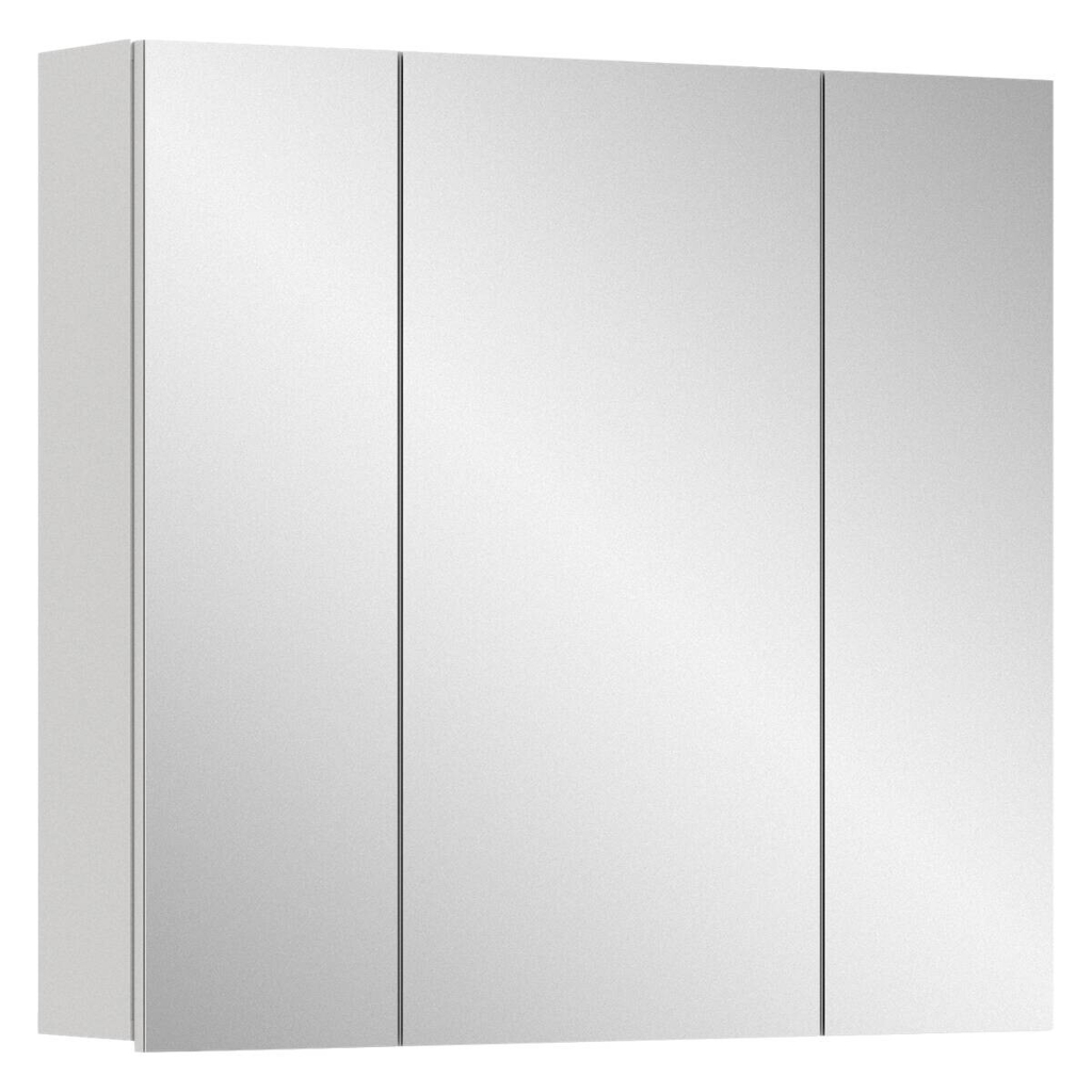 Spiegelschrank VIRA weiß B/H/T: ca. 82x77x18 cm