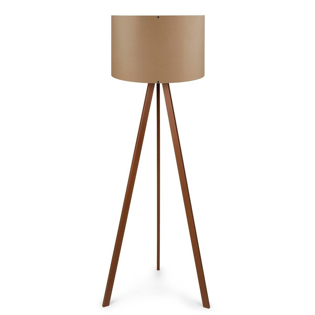 Opviq Stehlampe MDF PVC B/H/T/L/D: ca. 38x140x38x38x38 cm E27 1 Brennstellen