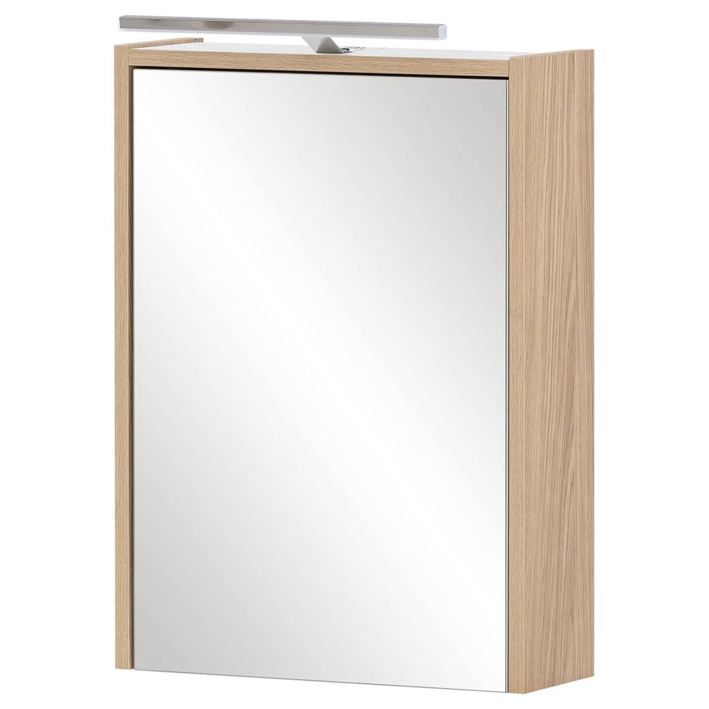 Spiegelschrank Flag Eiche hell Nachbildung B/H/T: ca. 43,5x64x16 cm