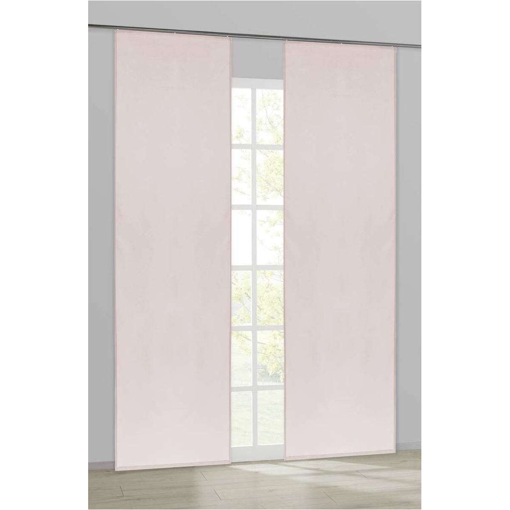 ACUS design collection Schiebevorhang Pearl rosé B/L: ca. 60x245 cm