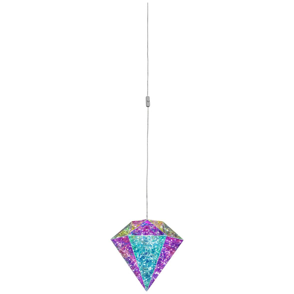 Nolo Dekoleuchte Diamant transparent B/H/L: ca. 20x20x20 cm