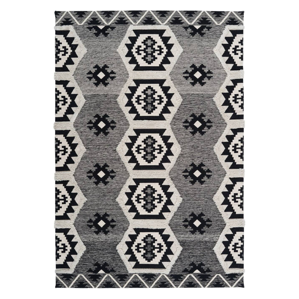 Arte Espina Kurzflorteppich Ethnie 325 grau B/H/L: ca. 160x1x230 cm