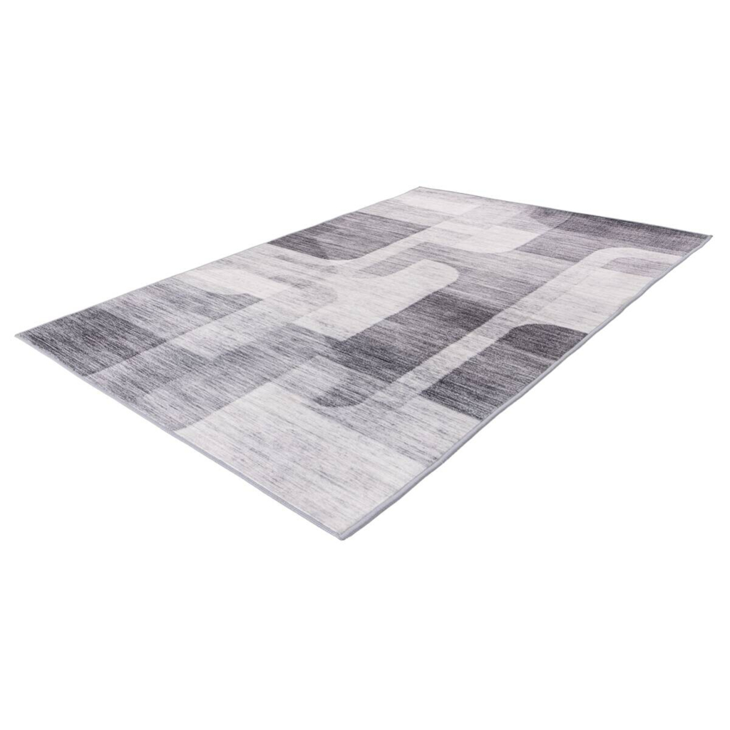 Kayoom Teppich Bluster 225 silber B/L: ca. 80x150 cm