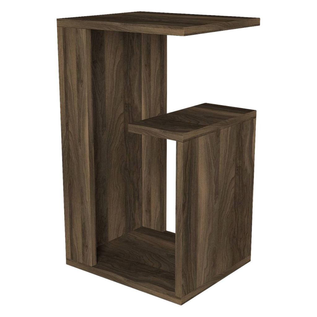 Beistelltisch Sister walnuss Nachbildung Spanplatte B/H/T: ca. 35x60x29,5 cm