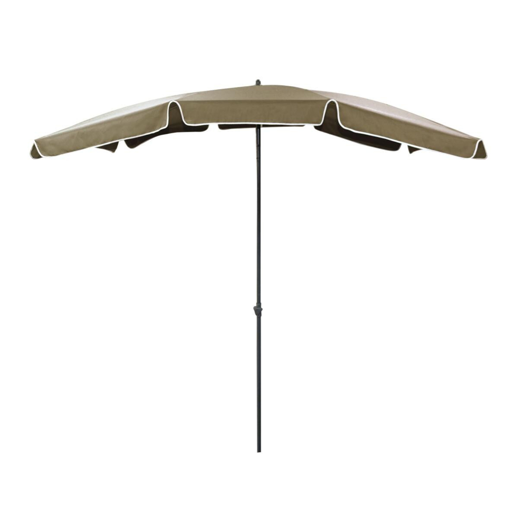 POCOline Sonnenschirm taupe Stahl B/H/L: ca. 150x238x230 cm