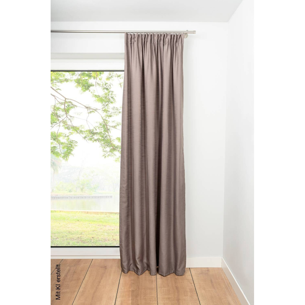 Kombivorhang BALANCE taupe B/L: ca. 135x245 cm