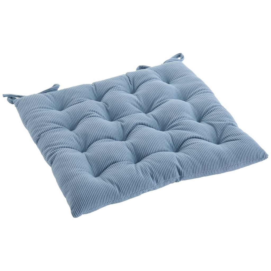 Sitzkissen hellblau Polyester B/L/S: ca. 40x40x5 cm