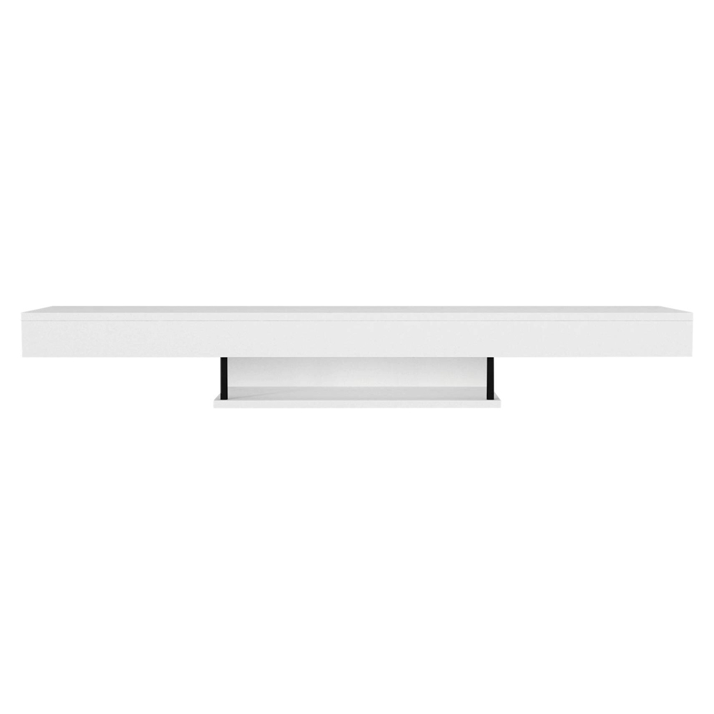 TV-Lowboard Alberes weiß B/H/T: ca. 150x22x29,6 cm
