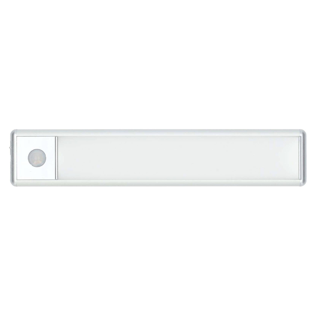 Nedis Schrankleuchte silber Aluminium Polycarbonat B/H/L: ca. 4x20,5x1,4 cm