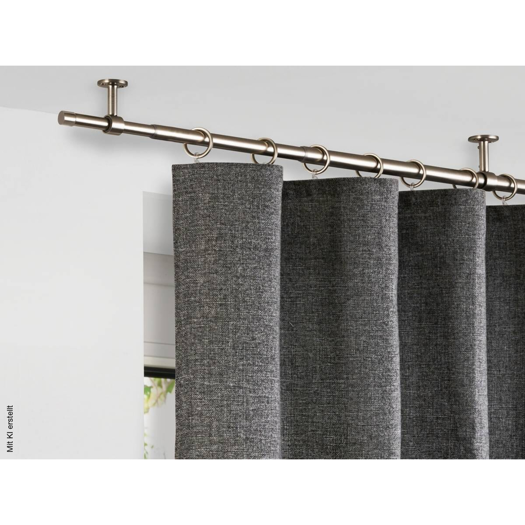 ondeco Stilgarnituren Edelstahloptik Metall ausziehbar von ca. 120 bis 210 cm 1.0 Läufe