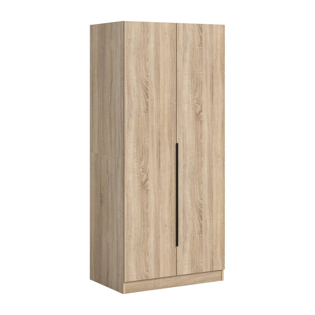 Kleiderschrank KOPENHAGEN Eiche Sonoma Nachbildung B/H/T: ca. 80x181x52 cm